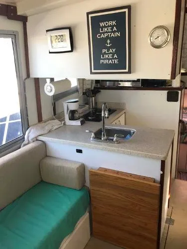Slide: The Image of Prairie Boat Works Coastal Cruiser 1979 - 3