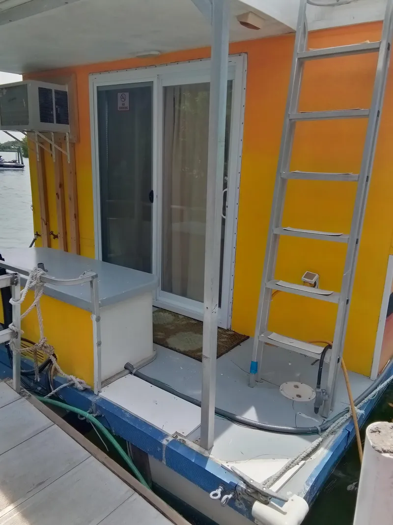 Slide: The Image of Catamaran House Boat 1996 - 1