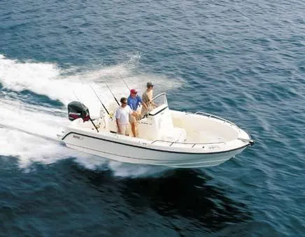 Slide: The Image of Boston Whaler 210 Outrage 2002 - 3