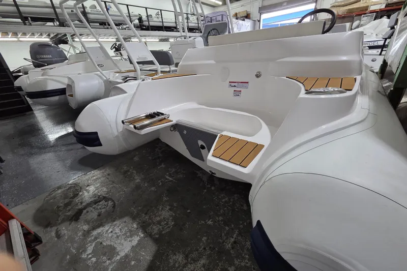 Slide: The Image of 2026 AB Inflatables Nautilus 15 DLX in storage area. - 8