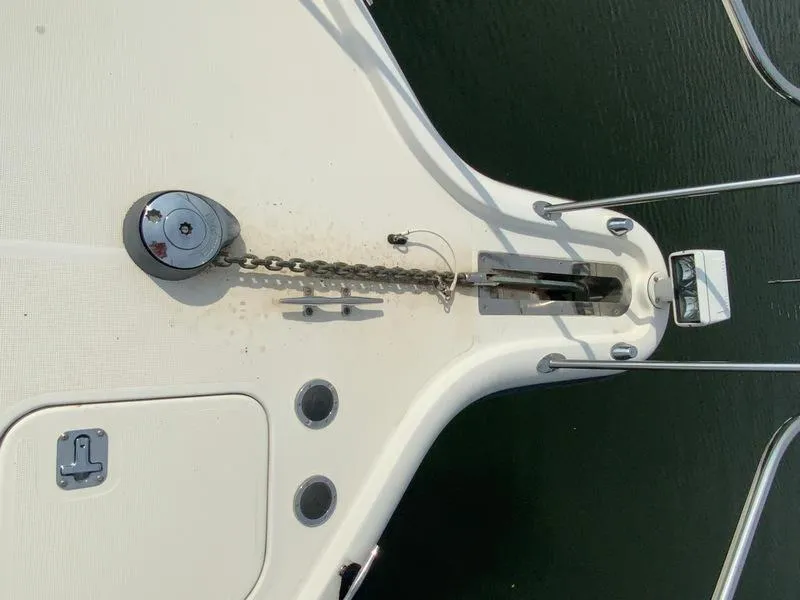 Slide: The Image of Deck view of Tiara Yachts 3500 Open, 2002 model. - 35