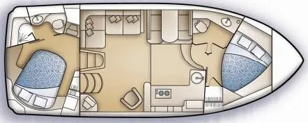 Slide: The Image of Carver Yachts 366 Motor Yacht 2004 - 3