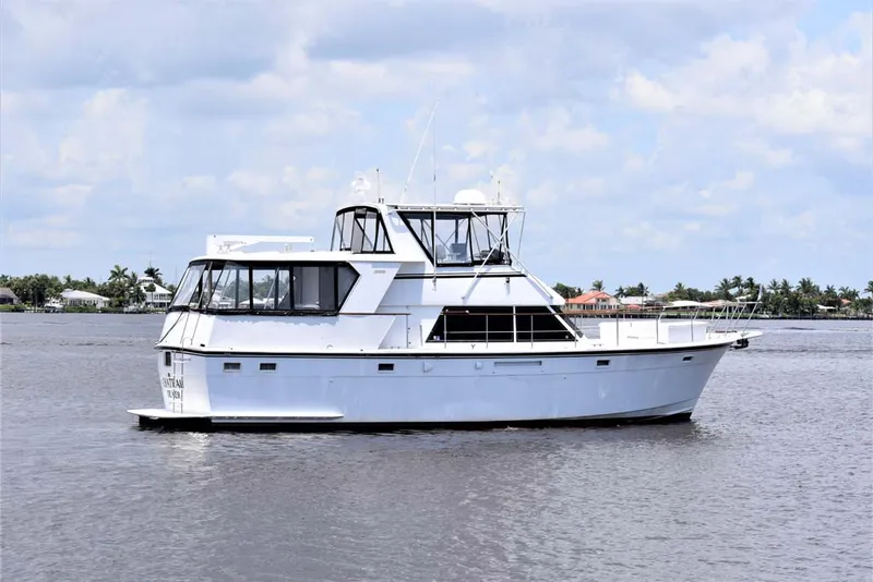 Slide: The Image of Hatteras Cockpit M/Y 1981 - 0