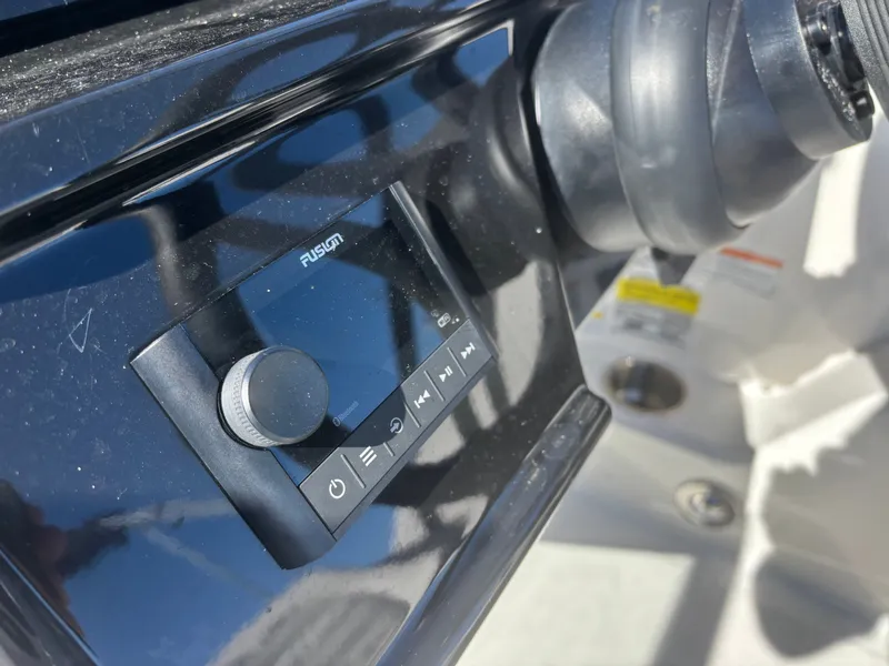 Slide: The Image of Fusion audio system in 2024 Sea Ray SPX 210 Outboard. - 39
