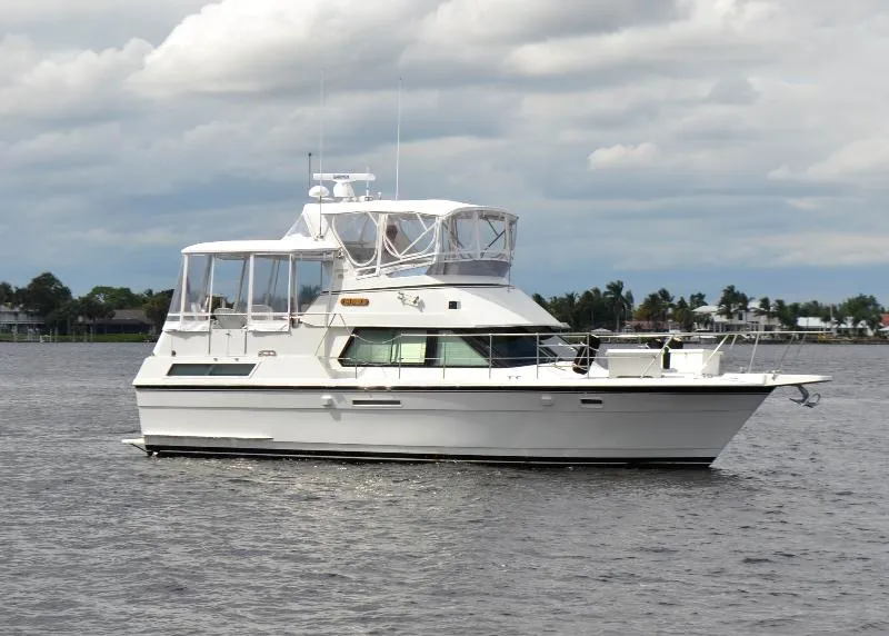 Slide: The Image of Hatteras 40 Motor Yacht 1989 - 0