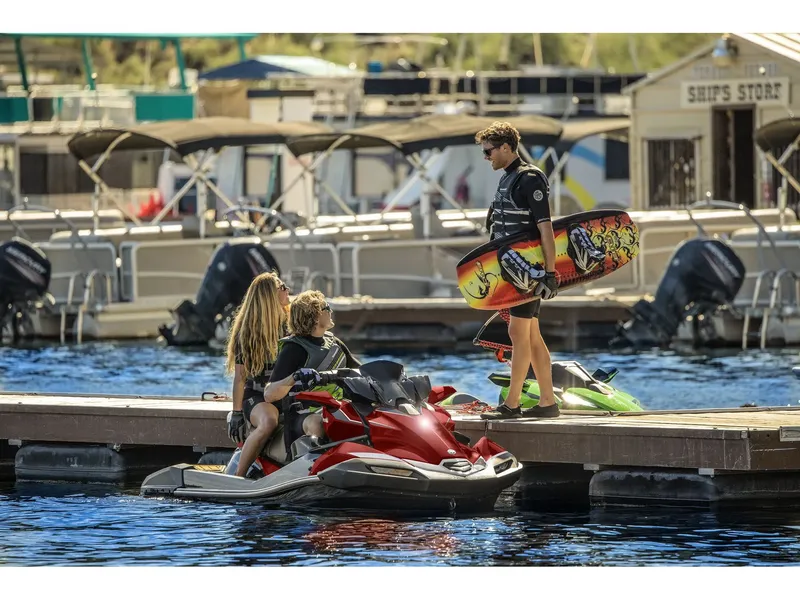 Slide: The Image of Kawasaki Jet Ski Ultra 310LX 2026 with speakers and display. - 7