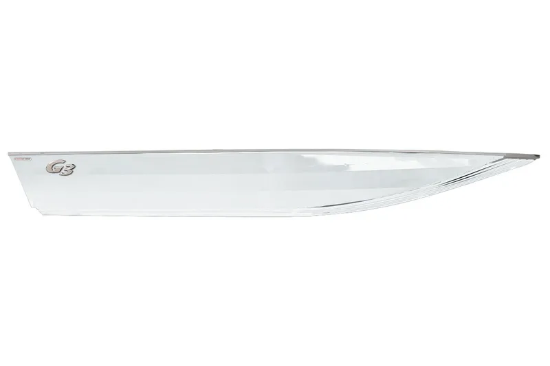 Slide: The Image of Side view of the 2026 G3 Bay 20 boat model. - 13