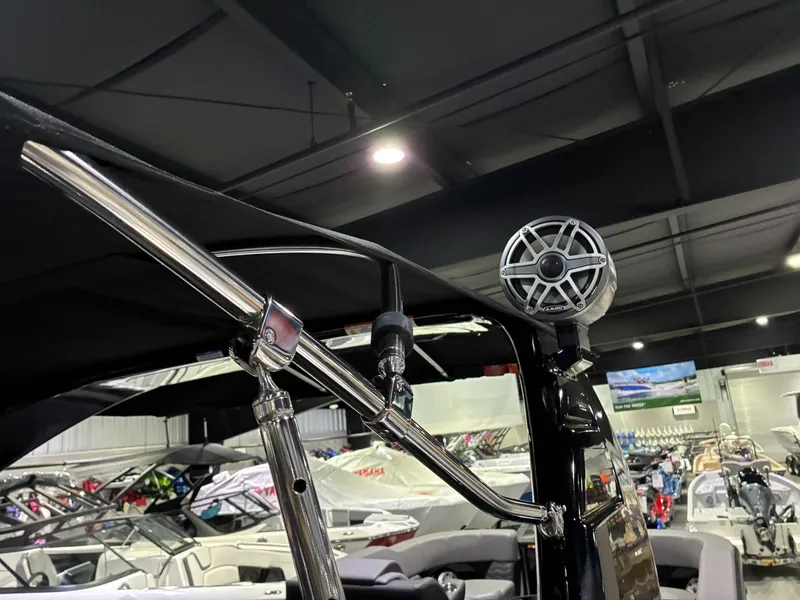 Slide: The Image of SunCatcher Elite 326 SL 2026 with speaker and stainless steel frame. - 10