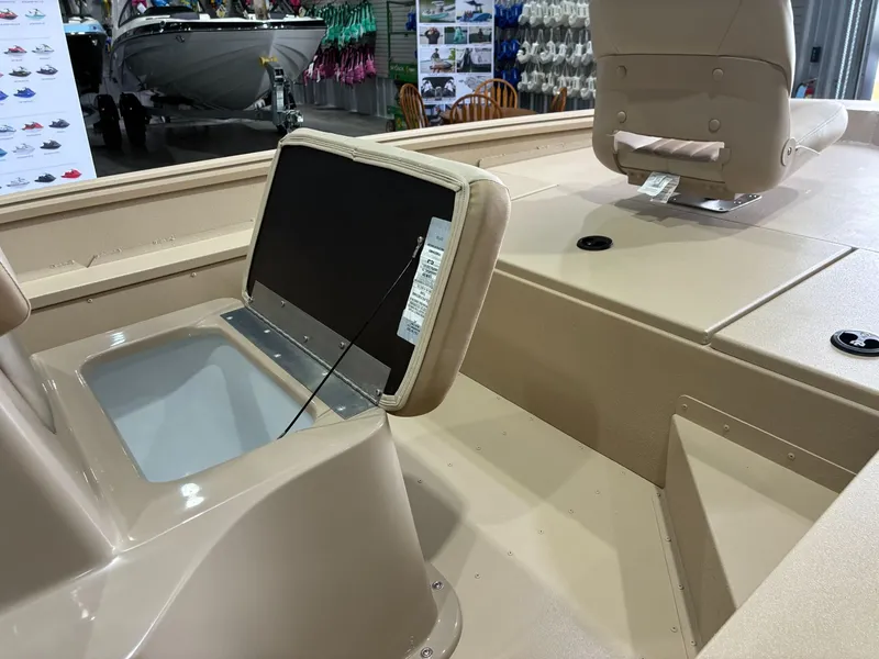 Slide: The Image of Interior of a G3 Bay 17 boat, model year 2026. - 10