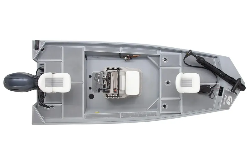 Slide: The Image of Top view of G3 Bay 17 boat, 2026 model. - 16