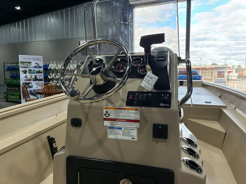 Slide: The Image of Interior view of G3 Bay 17 boat, model year 2026. - 8