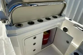 Slide: The Image of Boston Whaler 25 - Cockpit Storage - 14