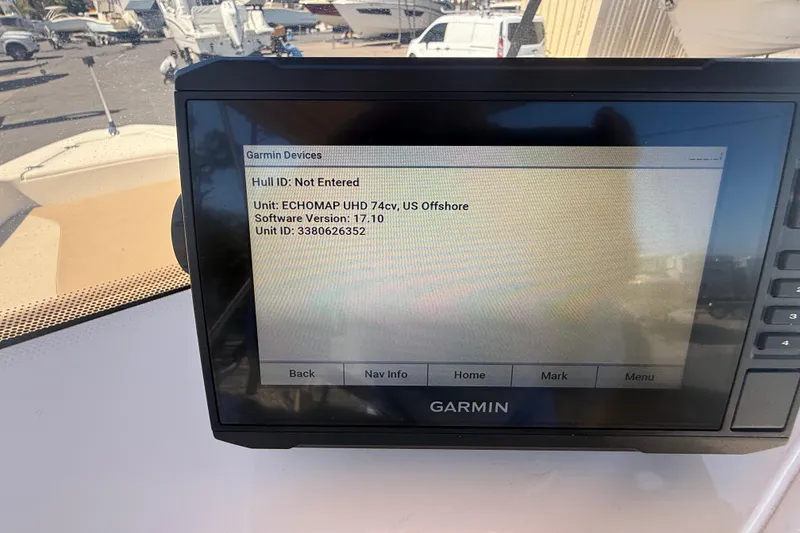 Slide: The Image of Garmin ECHOMAP UHD 74cv on 2022 Scout 175 Sportfish boat, software version 17.10. - 13