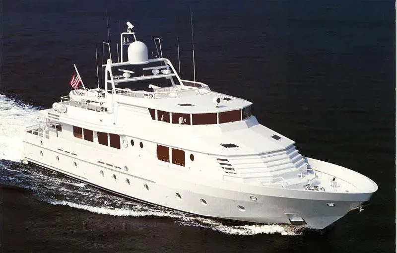 Slide: The Image of Derecktor Tri Deck Motor Yacht 1990 - 0