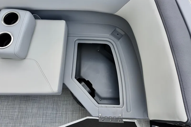 Slide: The Image of Interior storage compartment of 2026 Sylvan A-22 LZ DH SPORT boat. - 15