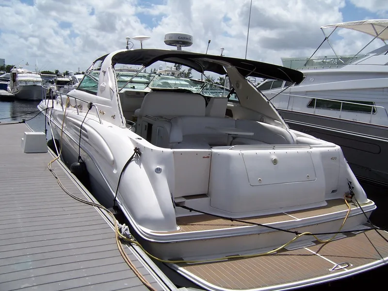 Slide: The Image of Sea Ray 450 Sundancer 1995 - 1