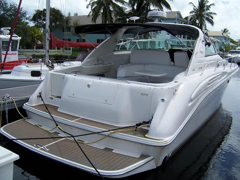 Slide: The Image of Sea Ray 450 Sundancer 1995 - 4