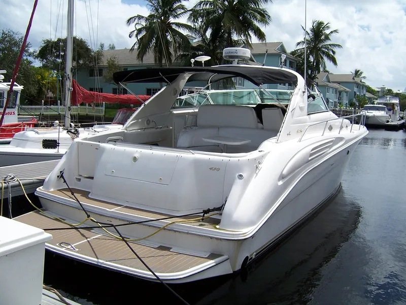 Slide: The Image of Sea Ray 450 Sundancer 1995 - 6