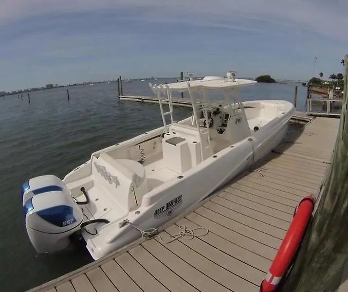 Slide: The Image of Deep Impact Powerboats Inc. Open Twin Seven Marine 557's 2010 - 0