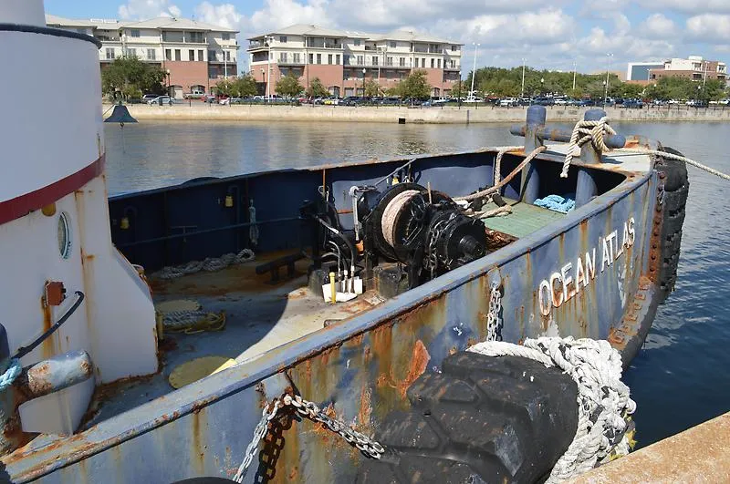 Slide: The Image of SAN DIEGO MARINE CONST CO 3,000 hp Tug 1964 - 10