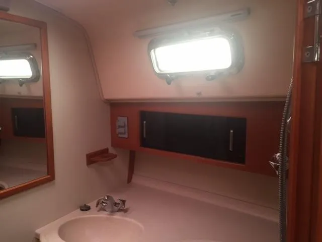 Slide: The Image of Interior of Island Packet Packet Craft Express 360, 2002 model. - 39