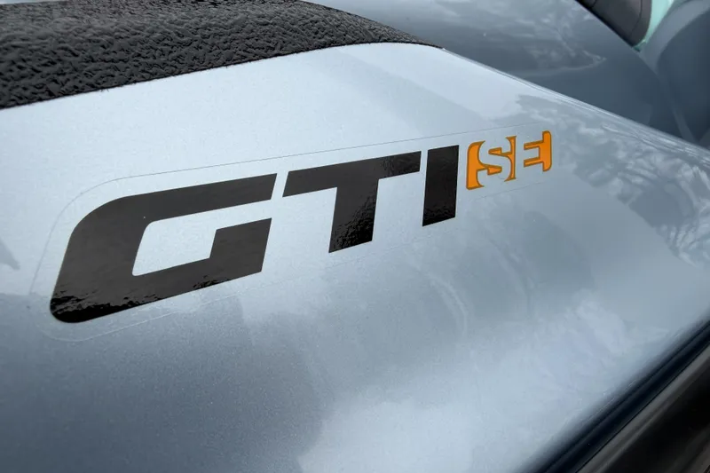 Slide: The Image of 2024 Sea-Doo GTI SE 170 logo on sleek metallic surface. - 10
