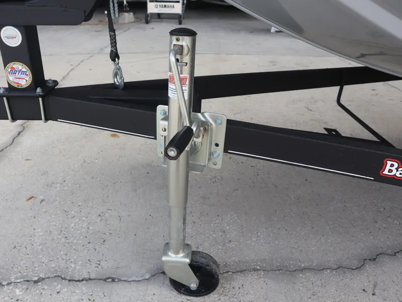 Slide: The Image of 2021 Tracker Bass Tracker Classic XL trailer with support wheel. - 12