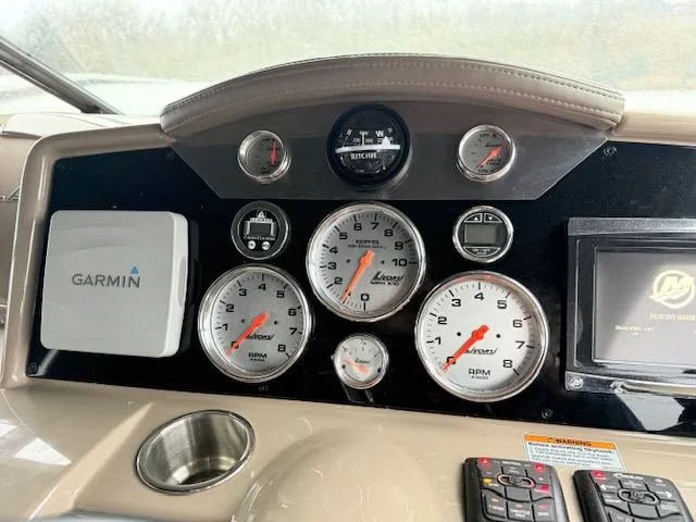 Slide: The Image of Dashboard of a 2015 Formula 350 Crossover Bowrider with Garmin device. - 3