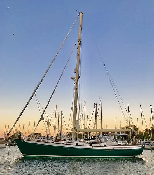 Slide: The Image of Chuck Paine Custom 42' Cutter Cutter 1982 - 0