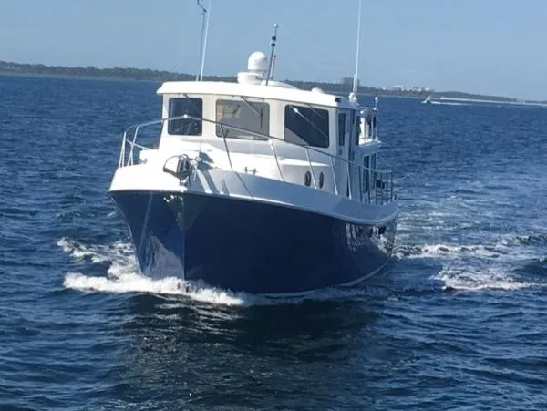 Slide: The Image of American Tug 41 Pilothouse Tug Trawler 2007 - 0