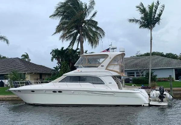 Slide: The Image of Sea Ray 480 Sedan Bridge 2001 - 0
