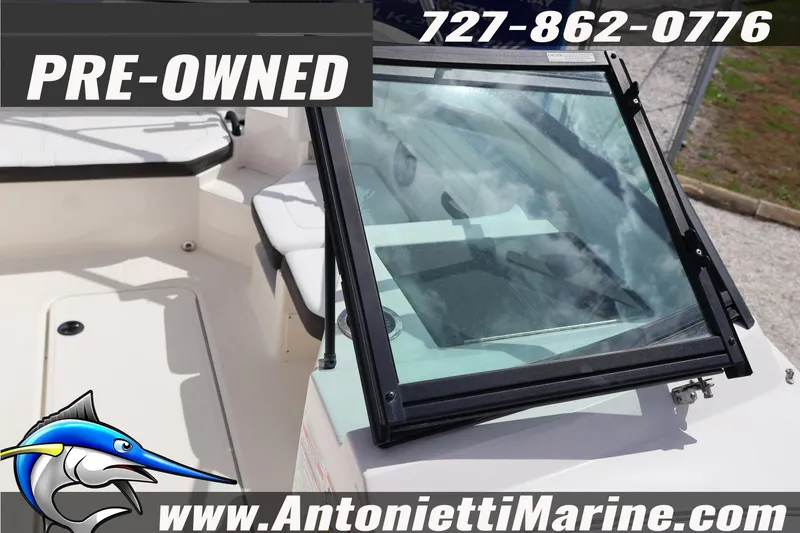 Slide: The Image of Pre-owned 2019 Sea Ray SPX 190 Outboard boat for sale at Antonietti Marine. - 19