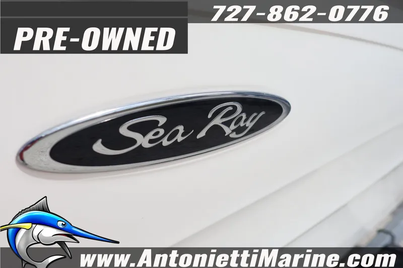 Slide: The Image of Pre-owned 2019 Sea Ray SPX 190 Outboard boat for sale at Antonietti Marine. - 9