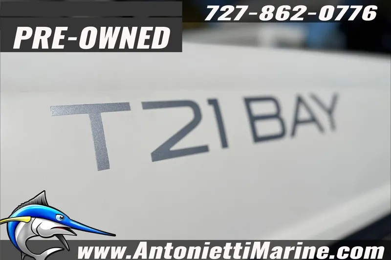Slide: The Image of Pre-owned 2021 Bayliner Trophy T21Bay boat for sale at Antonietti Marine. - 27