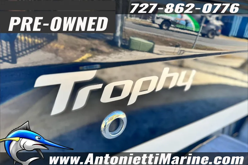 Slide: The Image of Pre-owned 2021 Bayliner Trophy T21Bay boat for sale at Antonietti Marine. - 4