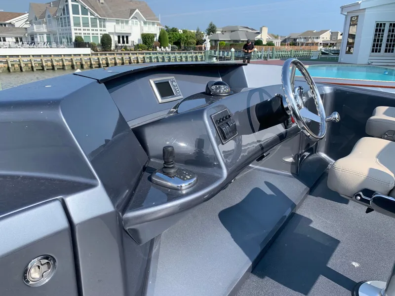 Slide: The Image of Interior view of 2019 Silverton 4100 SC boat. - 29