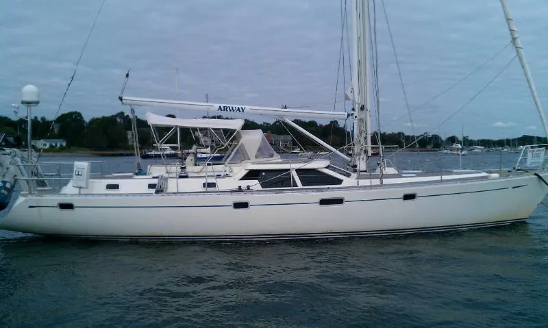 Slide: The Image of Oyster 485 Center Cockpit 1998 - 0