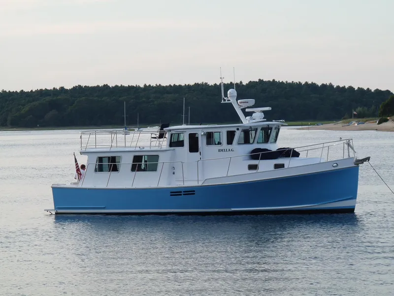 Slide: The Image of Wayne Beal 40 Fast Trawler 1999 - 0