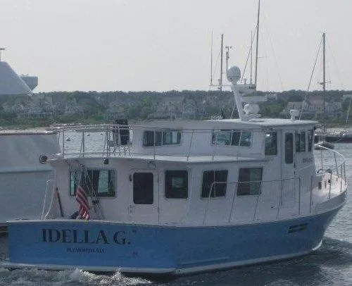 Slide: The Image of Wayne Beal 40 Fast Trawler 1999 - 3