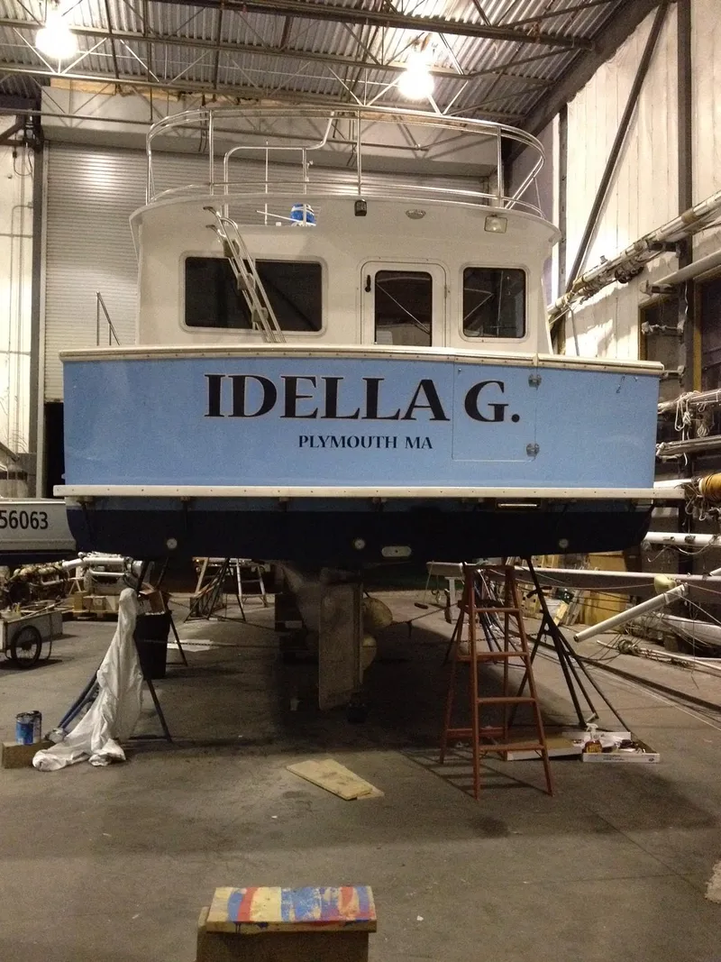 Slide: The Image of Wayne Beal 40 Fast Trawler 1999 - 5
