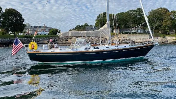 Slide: The Image of Hinckley Yachts Sou'wester 42 Sloop 1984 - 5