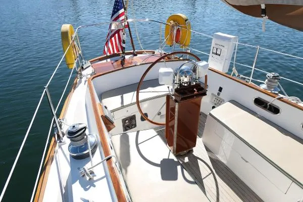 Slide: The Image of Hinckley Yachts Sou'wester 42 Sloop 1984 - 8