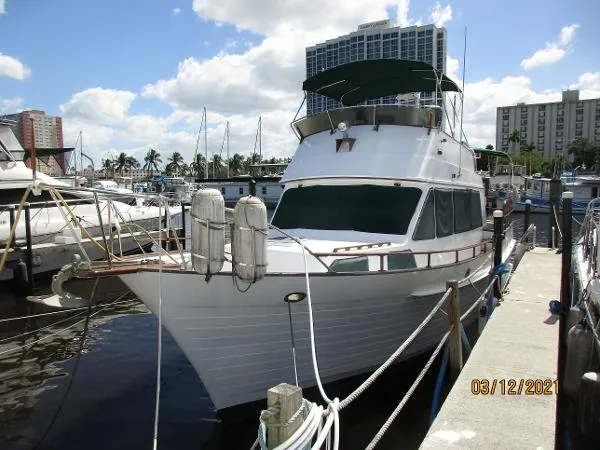 Slide: The Image of Island Gypsy 44 Flush Aft Deck 1987 - 2
