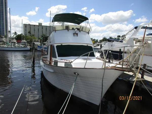 Slide: The Image of Island Gypsy 44 Flush Aft Deck 1987 - 3