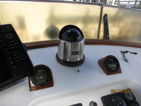 Slide: The Image of Island Gypsy 44 Flush Aft Deck 1987 - 5