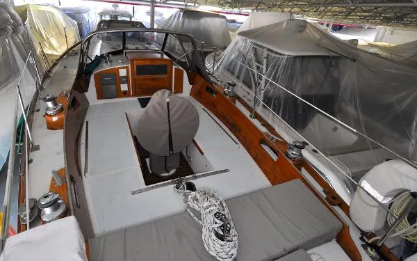 Slide: The Image of Hinckley Yachts Bermuda 40 1967 - 11