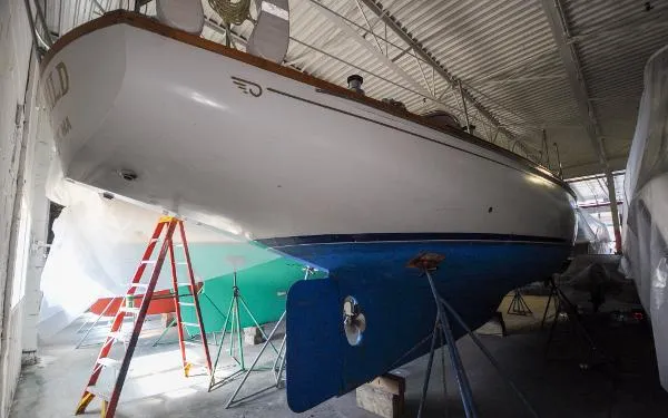 Slide: The Image of Hinckley Yachts Bermuda 40 1967 - 7