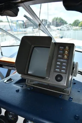 Slide: The Image of Sea Ray 340 Express Cruiser 1985 - 9