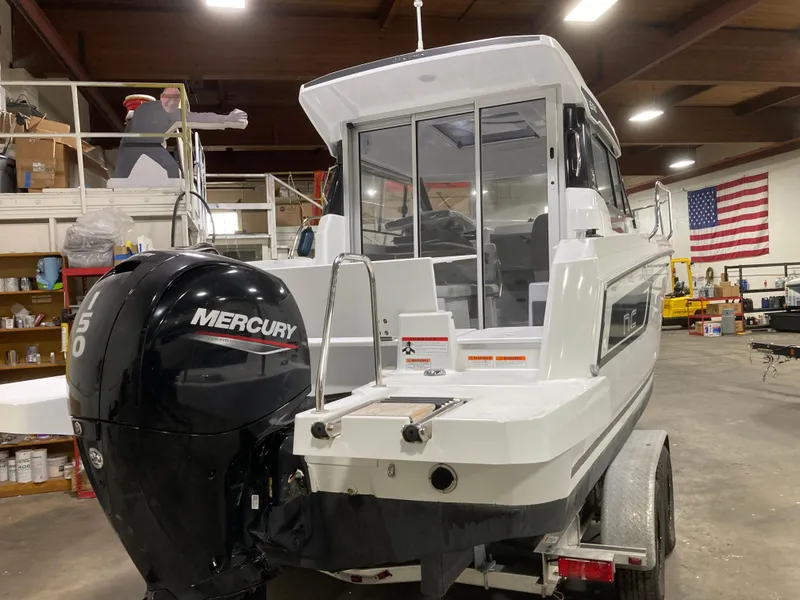 Slide: The Image of Jeanneau NC Weekender 695 Series 2 boat, 2022, with Mercury outboard motor. - 6