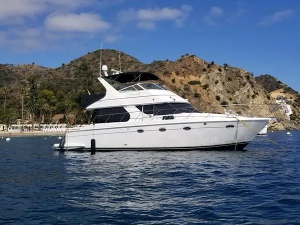 Slide: The Image of Carver Yachts Voyager Pilothouse 450 1999 - 0